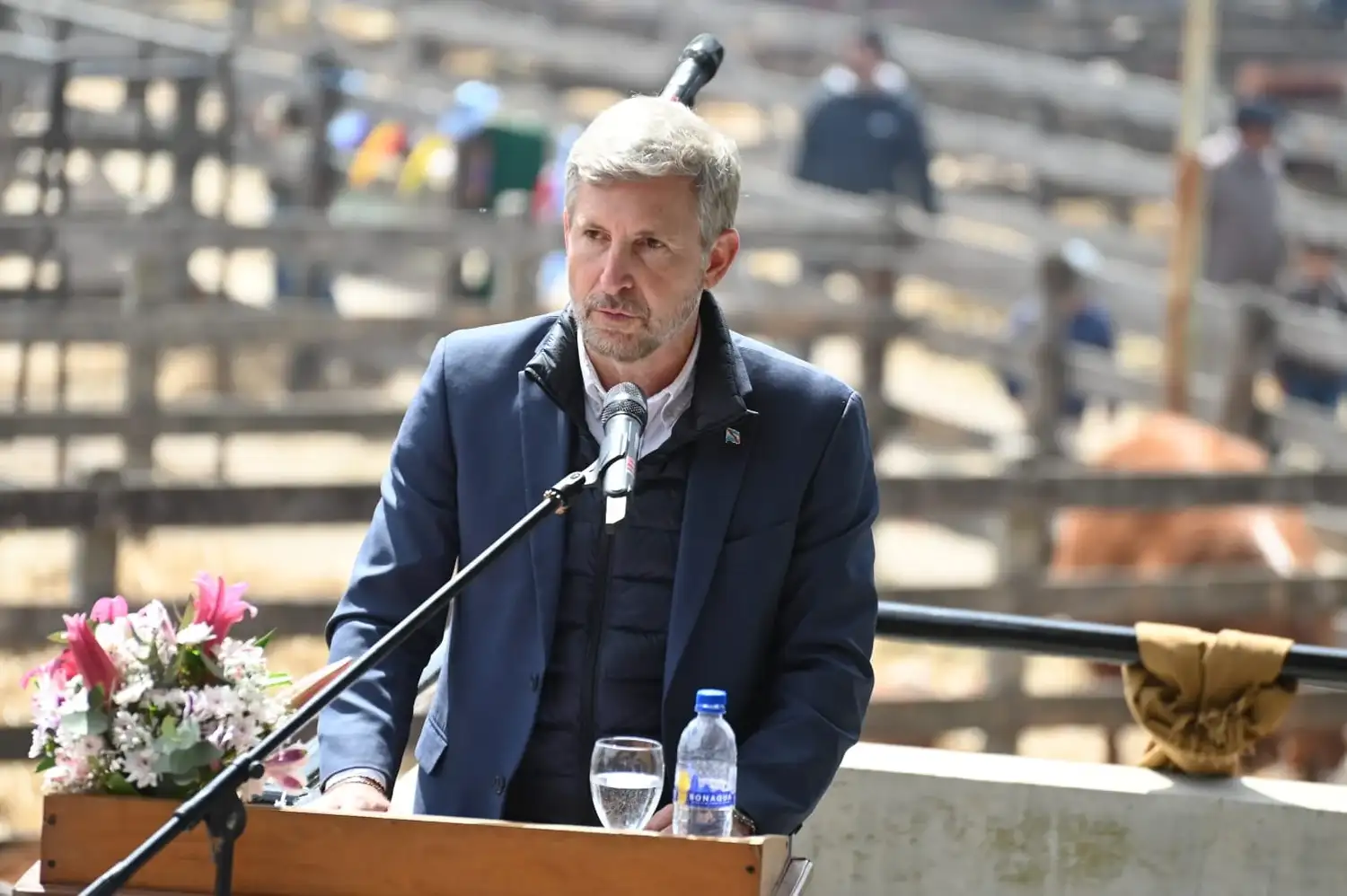 Frigerio en la Expo Rural: “Estamos del lado de ustedes”